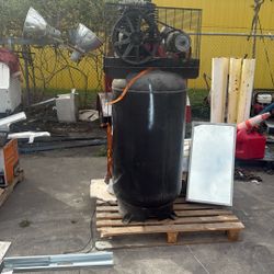 needs works industrial air compressor