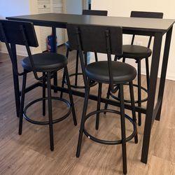  Dining Table Set for 4