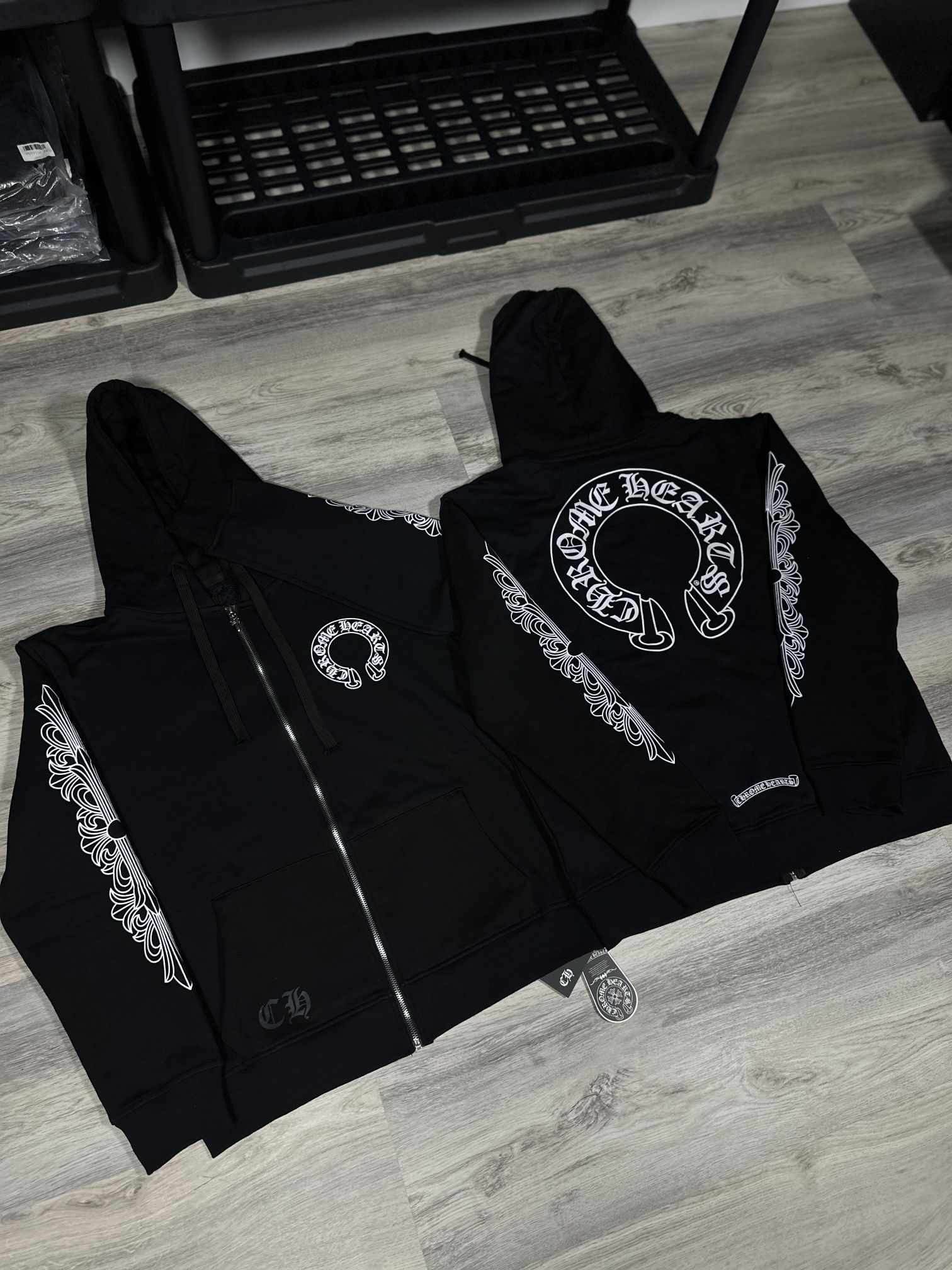 Chrome Hearts zipup Hoodie