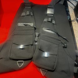 holster/vest, compartments, NEW, adjustable fit for all sizes, very utilitarian item, $49 each
