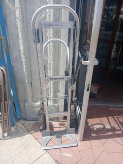 Magliner Gemini Senior Convertible Hand Truck, which is a versatile aluminum 2-in-1 dolly
