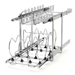 Rev-A-Shelf Two Tier Cookware Organizer