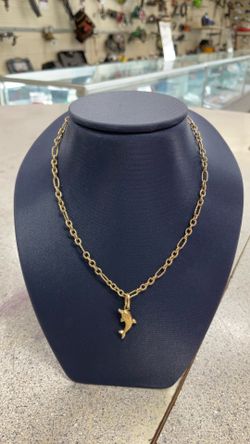 14k James Avery Dolphin Chain