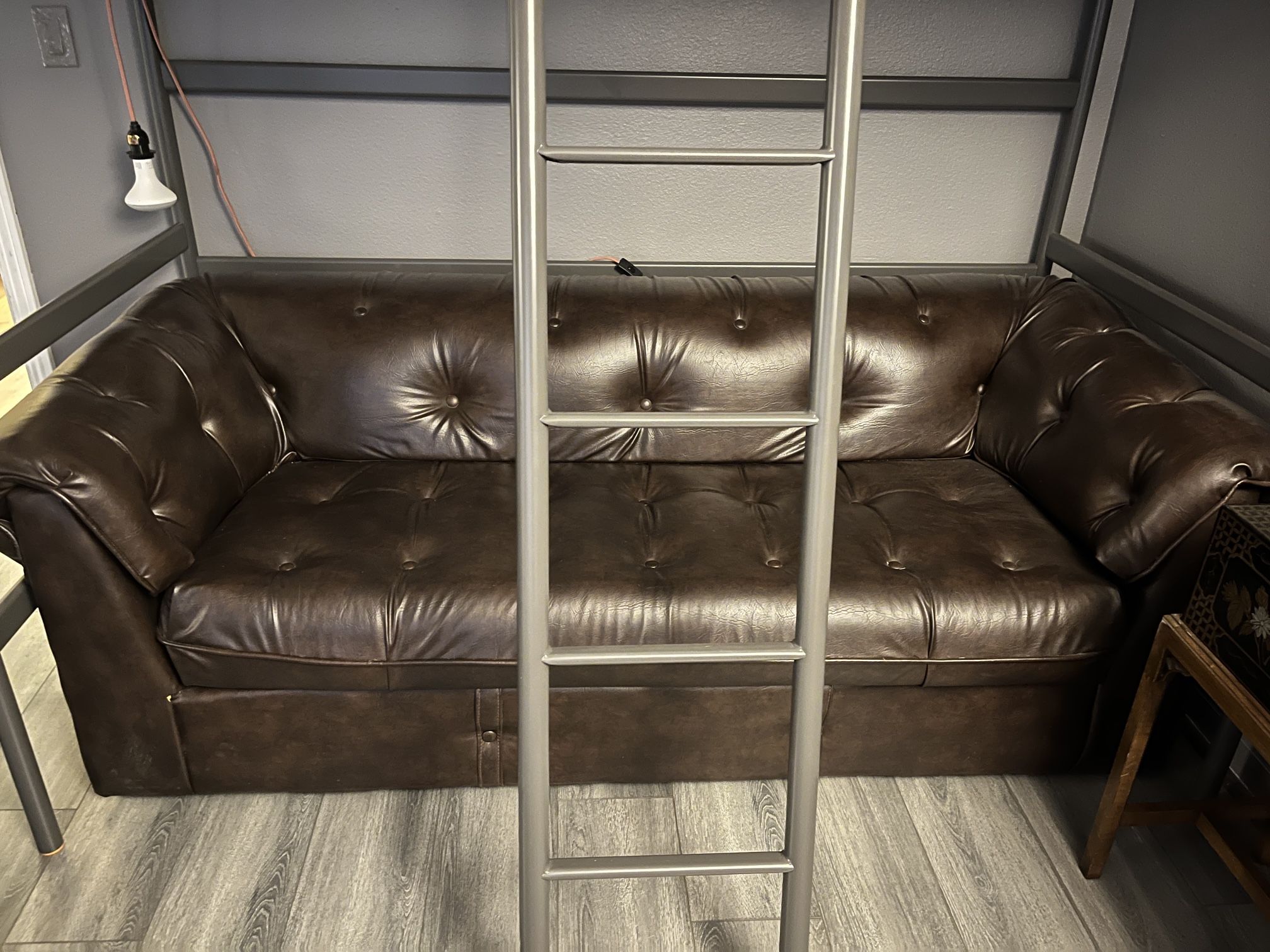 Leather Sofa Three Sit