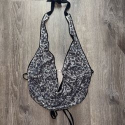 Y2K Leopard Halter Top