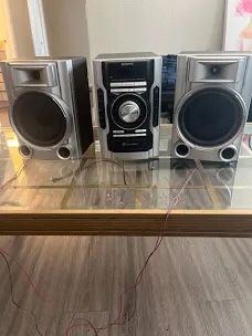 Sony HCD-EC55 Hi-Fi 3 Disc CD AM/FM Stereo Player Set w/ SS-EC55S Speaker System