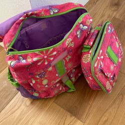 Bixbee Girls School Backpack And Lunch Bag