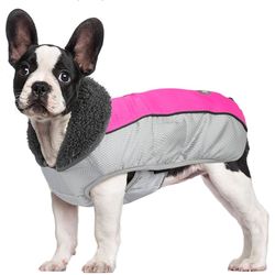 Dog Coat, Waterproof Ripstop Dog Winter Jacket With Leash Hole