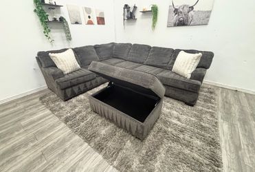 Gray Sectional Couch - Free Delivery