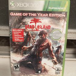 Dead Island Game Of The Year Edition For Xbox 360