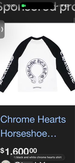 Chrome heart shirt