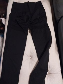 Workout pants and a top