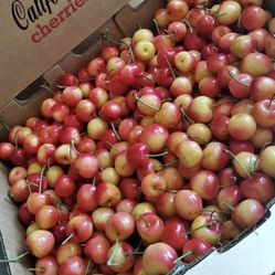 sweet fresh rainier $15 a box 16lb