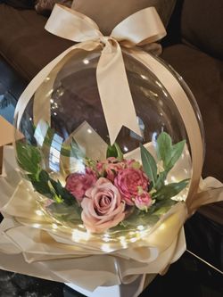 Christmas Light Up Artificial Arrangement Gift