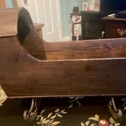 Antique, hand made, cradle