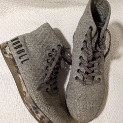 NOBULL MEN'S LACE UP SNEAKERS BOOTS SIZE 7.5  SUPERFABRIC