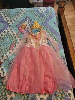 Princess Aurora Size 6x Costume