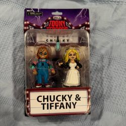 Chucky And Tiffany Toony Terror Dolls