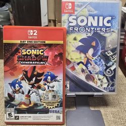 Sonic Frontier and Sonic Shadow 