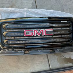 2017 GMC Canyon Front Grille Black 