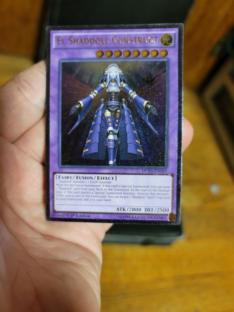 El Shaddoll Construct Ultimate Rare Yugioh Card 1st Edition DUEA-EN049 tcg  2015 for Sale in Dallas, TX - OfferUp