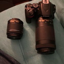 Nikon D3500 Two Lenses