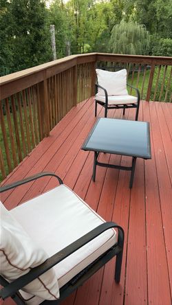 Outdoor Patio Chairs and Table Set 4