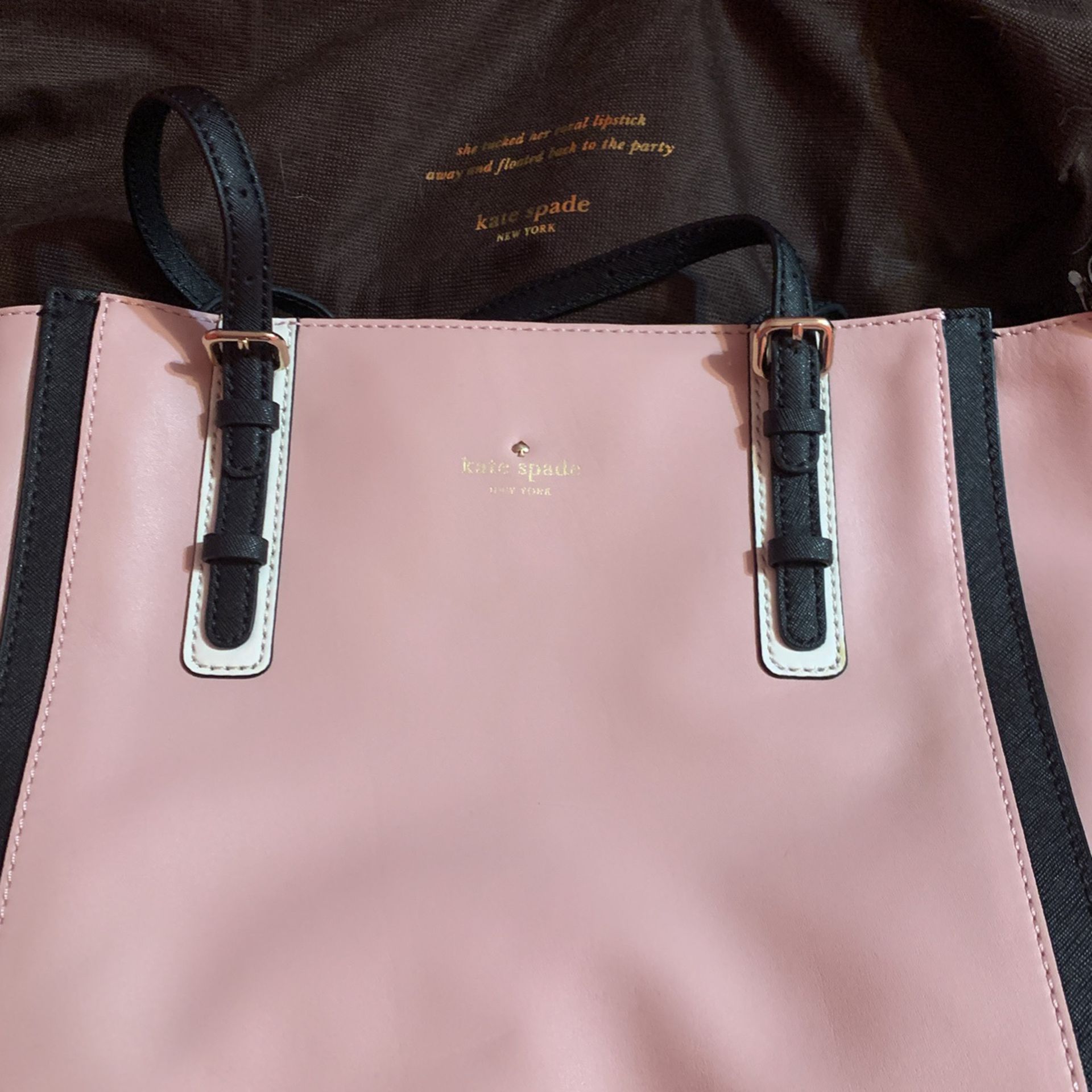 Kate Spade Leather Tote, New W/Tag
