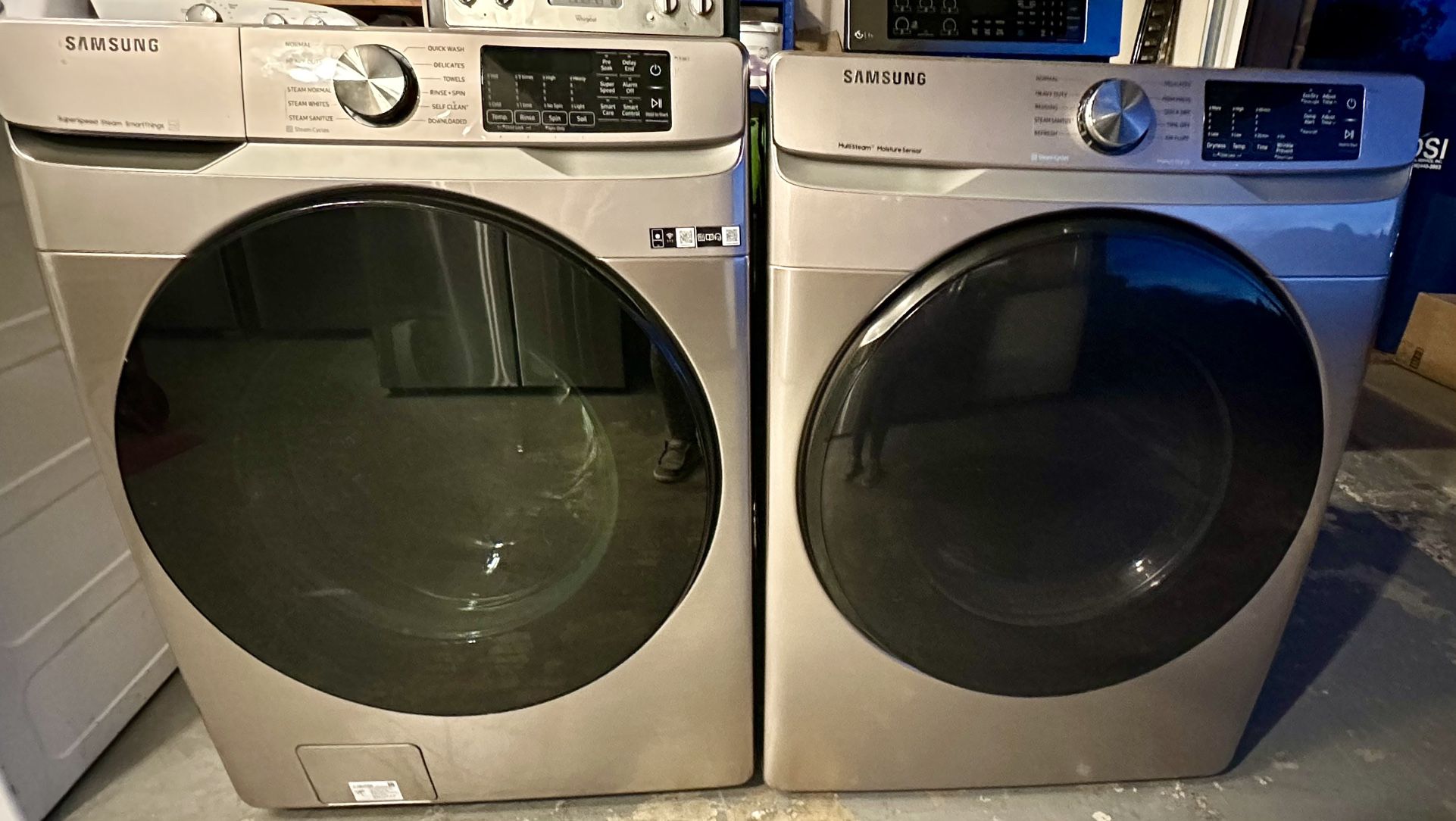 Samsung Washer And Dryer Stackable Set