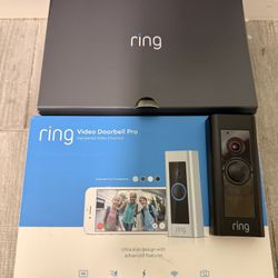 Ring Wired Doorbell Pro - Best-in-class with cutting-edge features (existing doorbell wiring required)