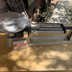 Ohaus triple beam scale
