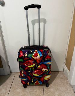 SUITCASE CARRY ON… Hard side Spinner Upright…22” H…SEE ALL PICTURES… $35