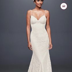 Galina Wedding Dress With Veil And Belt