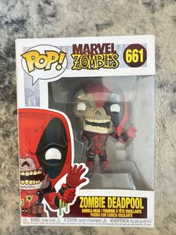 Brand New Funko Pop Zombie Deadpool Marvel 661 