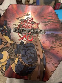 Bakugan battle brawlers tin