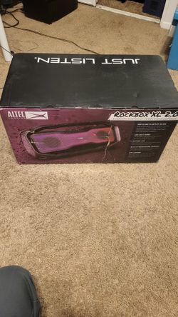 Altec Rock Box 2.0 Bluetooth Speaker