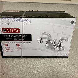 Delta Foundations Two Handle Faucet 