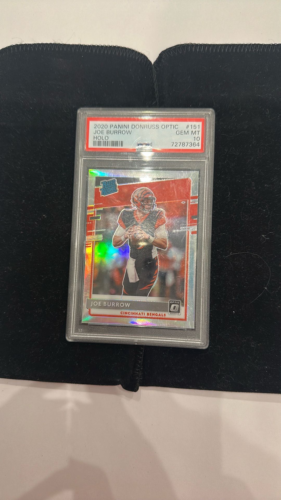 2020 Joe Burrow Rookie PSA 10 GEM MINT