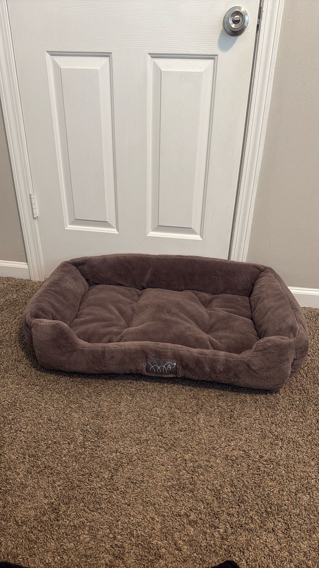 Grey Dog Bed
