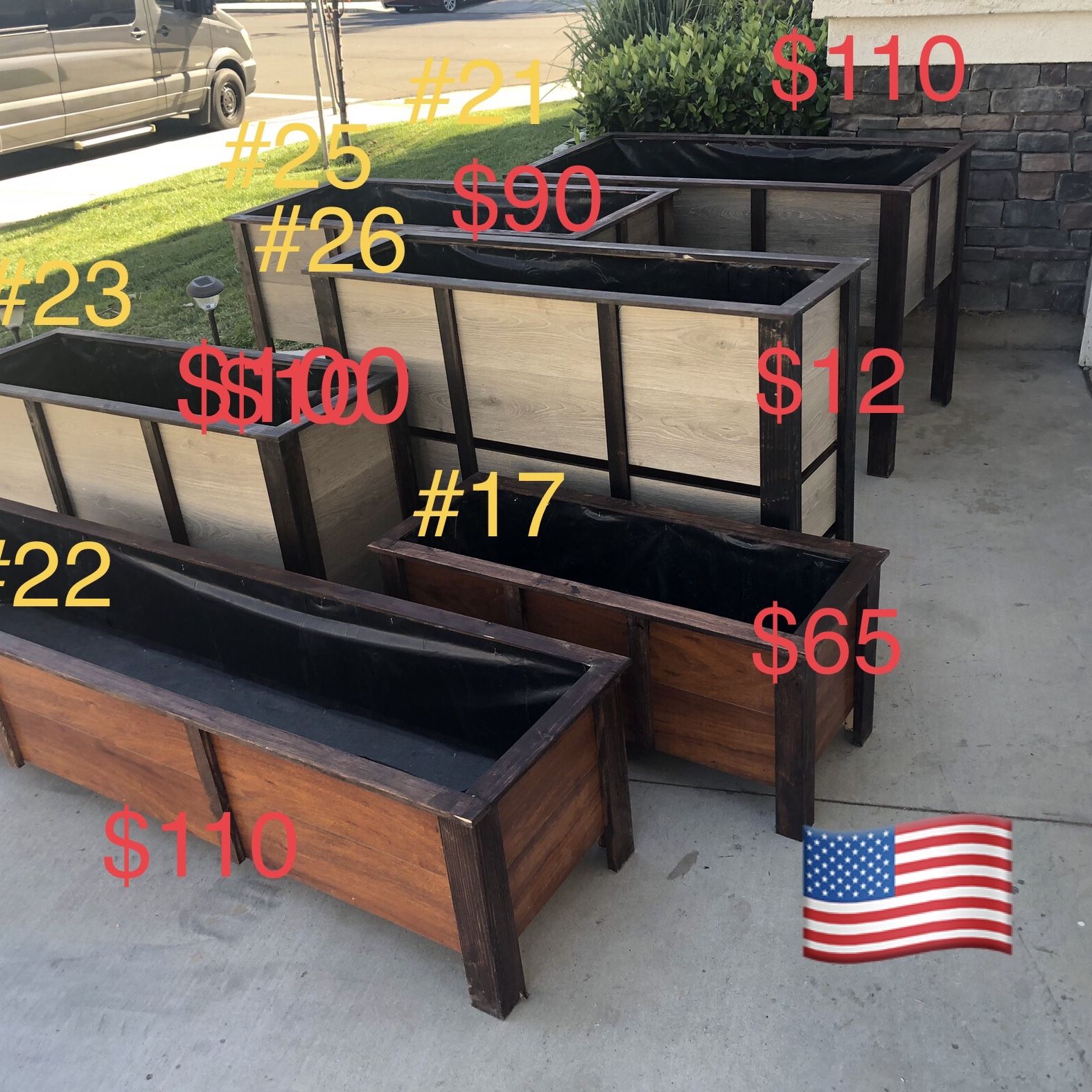 Patio Deck Planters Pots