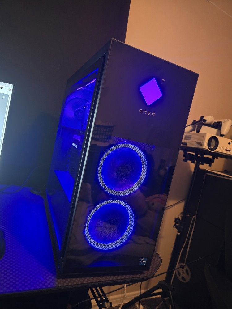 HP OMEN-4OL Gaming Desktop - Intel Core i5-12400F HyperX16GB Memory -NVIDIA GeForce RTX 306O -1TB SSD- Nightfall Black