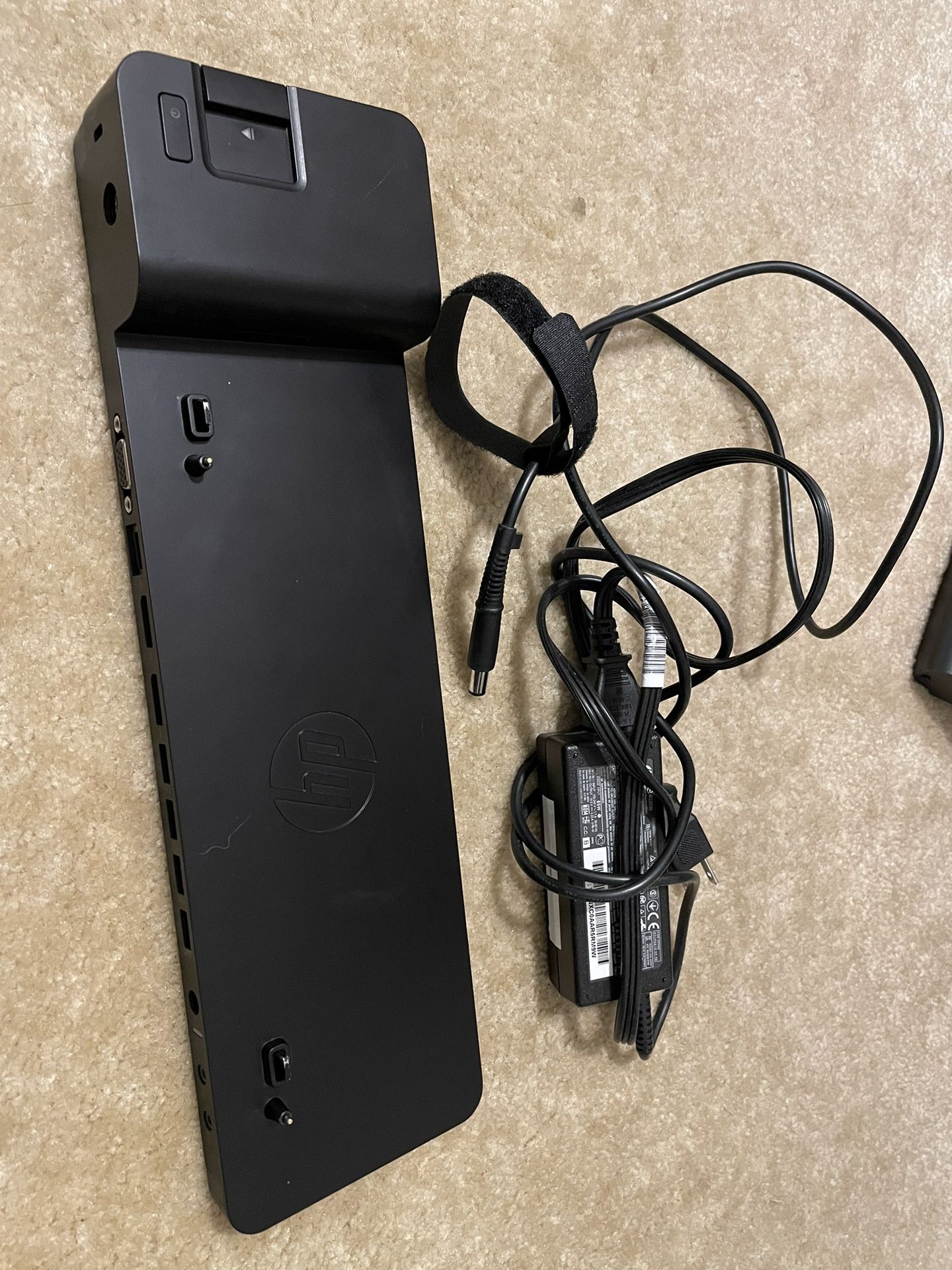 2013 HP Docking Station With Power Supply