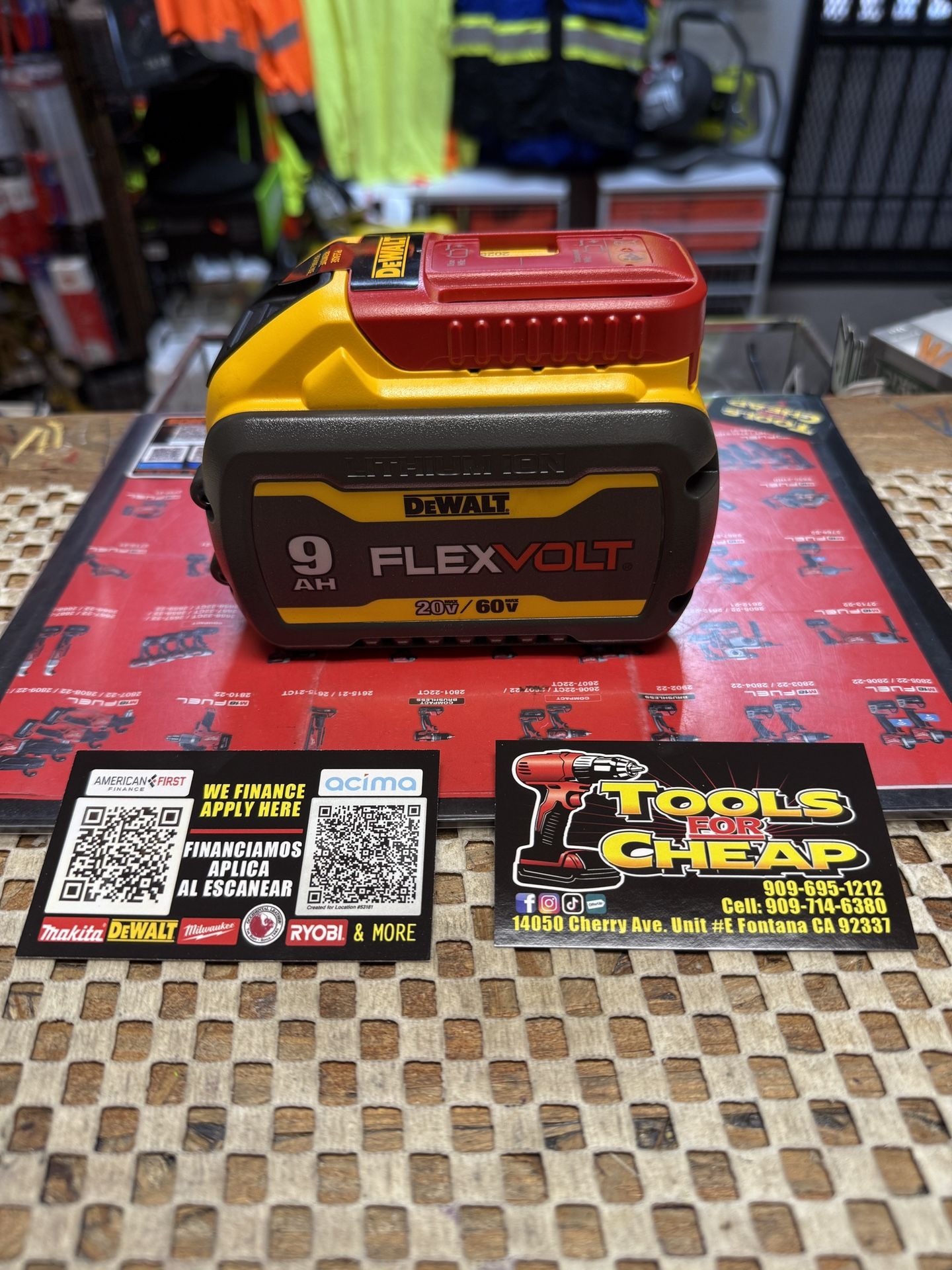DEWALT FLEXVOLT 20V/60V MAX Lithium-Ion 9.0Ah Battery