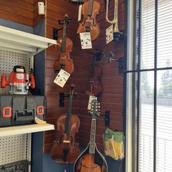 Wide Selection Of Violins