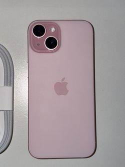 Apple iPhone 15 Pink Unlocked used excellent