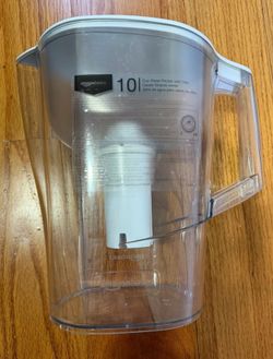 Amazon Basics 10-Cup Water Filter Pitcher