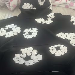 Denim Tears Cotton Wreath Black And White 