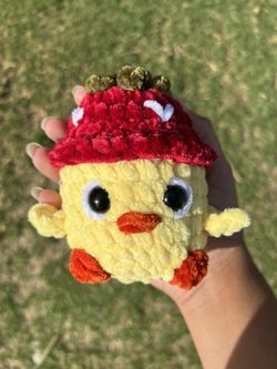 Chick With Strawberry Hat