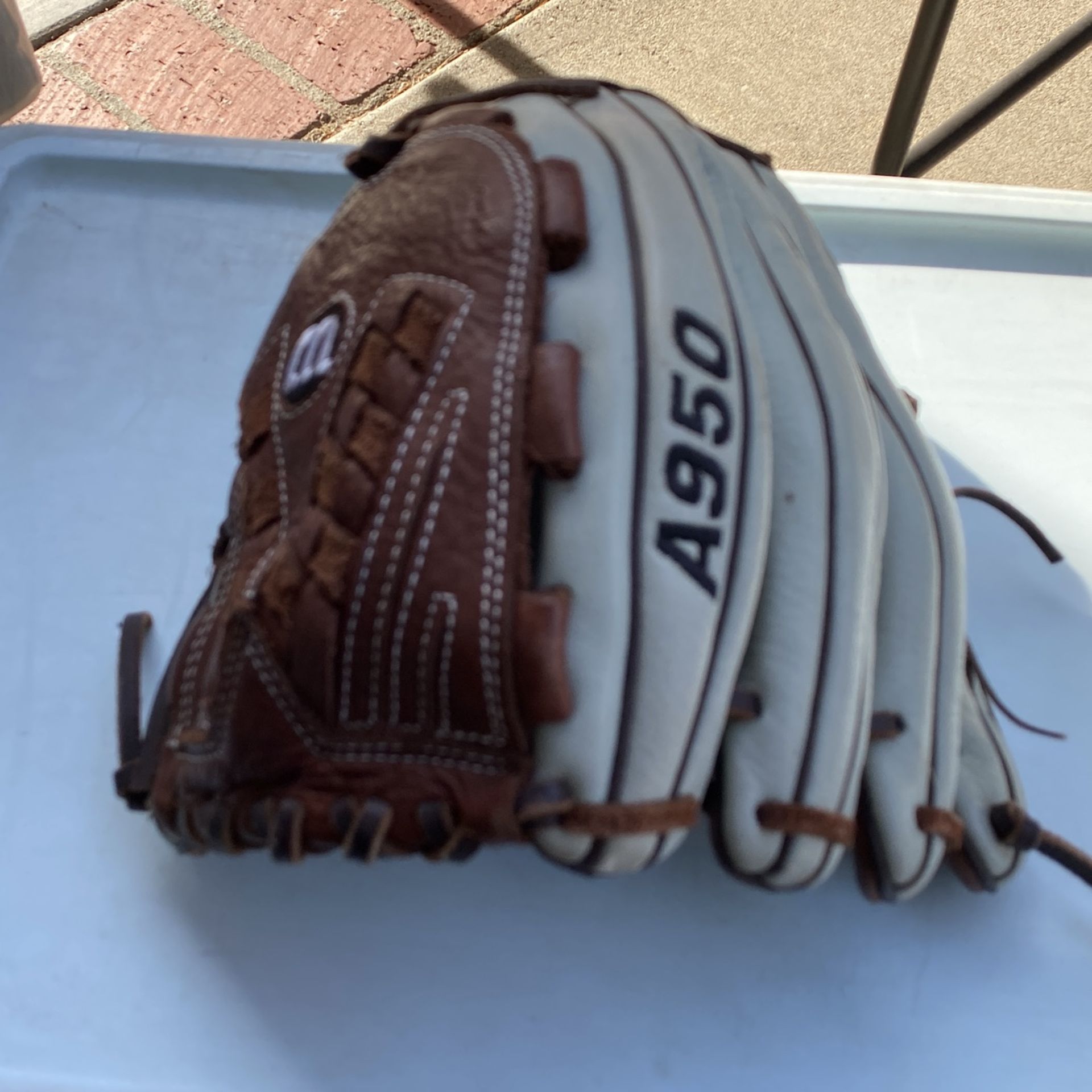 A950, Wilson, Glove, Mitt, 12.5, Baseball, Softball