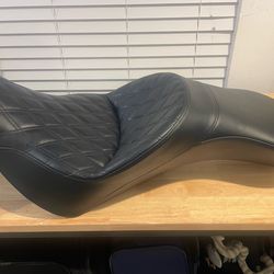Harley softail double seat